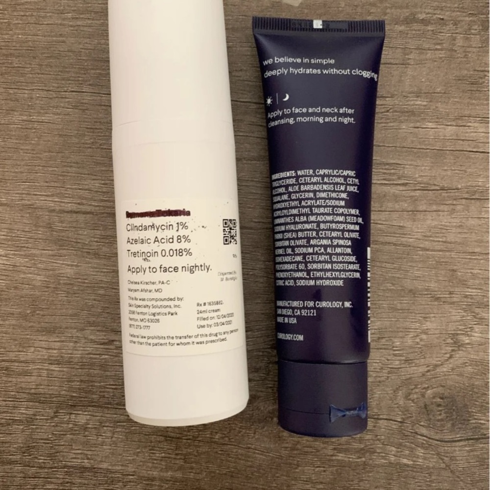Curology moisturizer only